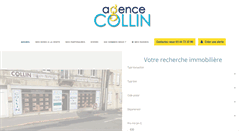 Desktop Screenshot of collinimmo.com